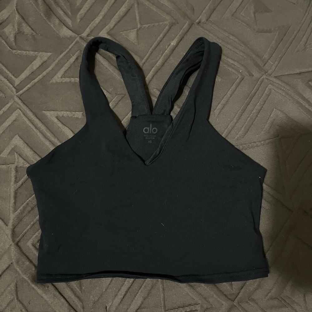 Black alo sport bra